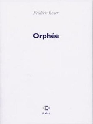 cover image of Orphée